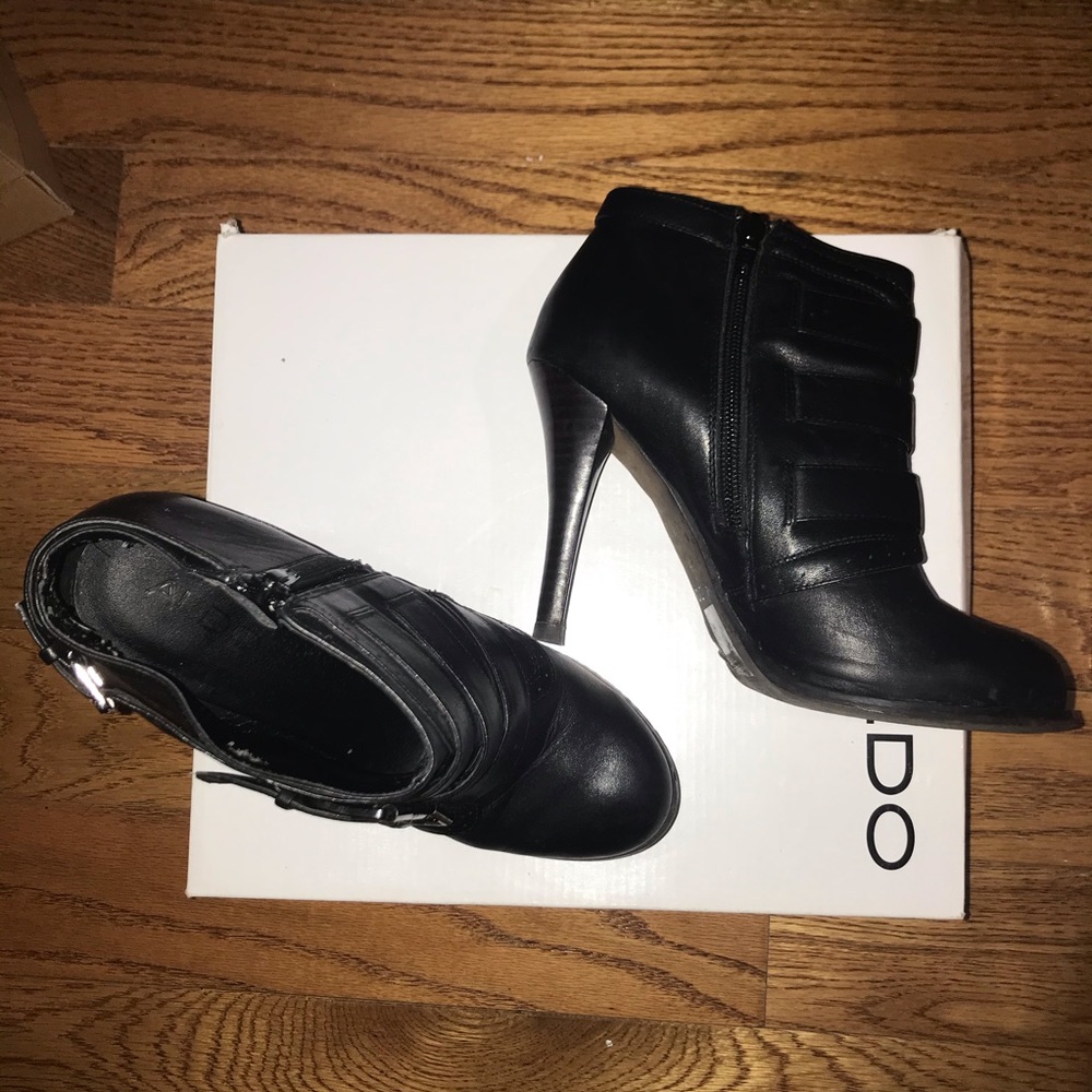 Black booties